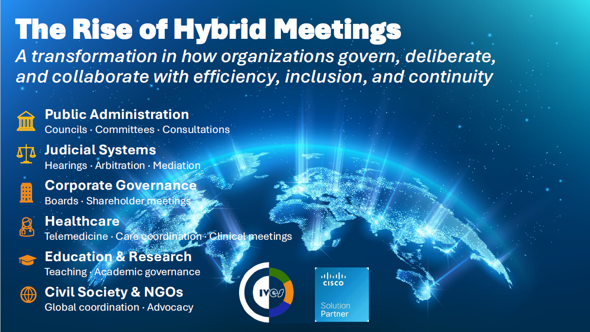 The Rise of Hybrid Meetings: Adoption, Impact and Sectorial Transformation
