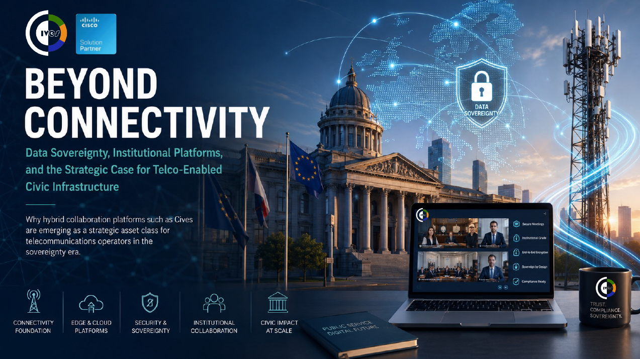 Beyond Connectivity - Data Sovereignty, Institutional Platforms, and the Strategic Case for Telco-Enabled Civic Infrastructure